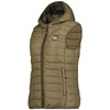 Bezrękawnik Geographical Norway VATIKA HOOD EO GIRL 233 brązowy dla dziweczynki (WW2008E/GNO-Storm)