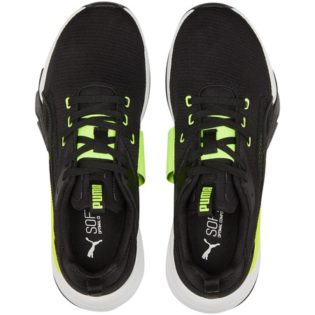 Buty damskie Puma Zora Puma czarno-zielone (386274 04)
