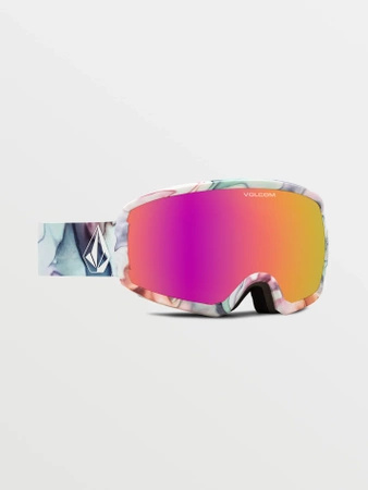 Gogle snowboardowe Volcom MIGRATIONS NEBULA/PINK CHROME (VG0022112)