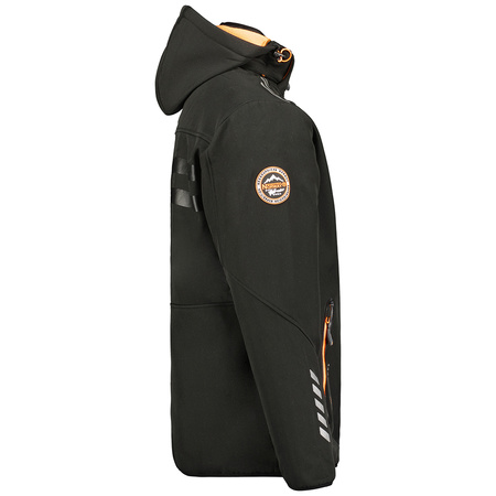 Kurtka sportowa męska Geographical Norway Royaute DB MEN 068 czarna (WY1999H/GN/Black / Orange)