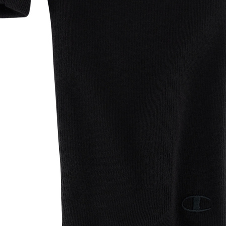 Koszulka damska Champion Crewneck Croptop czarna (117435 KK001)