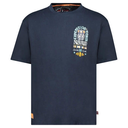 T-Shirt Geographical Norway JAKADO DB NAVY MEN 254 granatowy męska (SY10074H/GN-Navy)