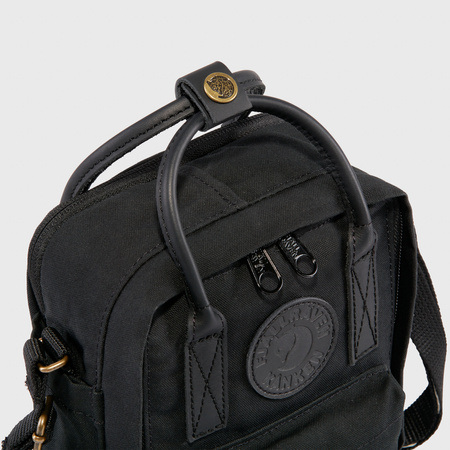 Torba na ramię męska/damska Fjällräven Kånken No. 2 Black Sling Black czarny (F23799-550)