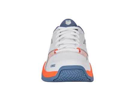 Męskie sneakersy K-Swiss SPEEDEX HB WHITE/INFINITY/SCARLET IBIS-M (09191-155-M)