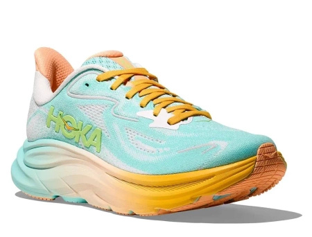 Buty do biegania damskie HOKA Clifton 10 Blue Spark/White (1162031  BPRK)