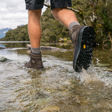 Buty trekkingowe męskie brązowe Lowa RANGER III GTX Gore-Tex slate (2106870997)