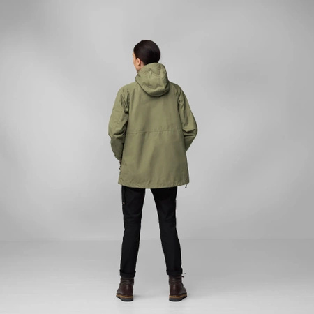 Wyprzedaż - Kurtka softshell damska Fjällräven Vardag Anorak W Green (F87009-620)