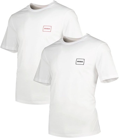 Zestaw koszulek męskich Hugo T-Shirt Dugopak BIANCO (50548566-100)