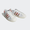 Sneakersy męskie adidas Superstar skórzane stylowe buty na co dzień biało-pomarańczowe (GZ9380)