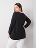 Czarna bluzka plus size z bawełny (RV-BZ-6332.53P)