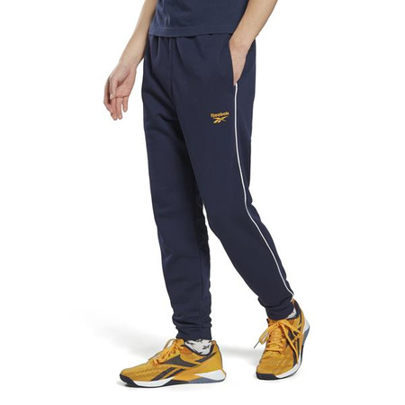 Spodnie Reebok WOR PIPING JOGGER Granatowy (HI0692)