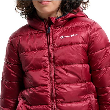 Kurtka Champion Legacy HOODED JACKET Czerwony (306197RS506)
