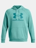 Bluza z kapturem męska Under Armour turkusowa (57910/1379758-482)