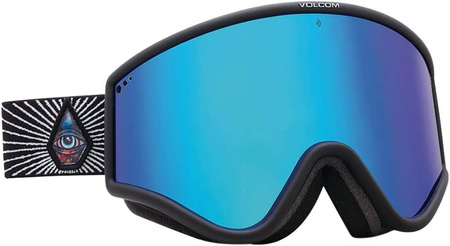 Gogle snowboardowe Volcom YAE JAMIE LYNN/BLUE CHROME (VG0722119)