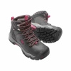 Trekkingi wysokie damskie Keen Revel III black/rose zimowe skórzane buty outdoorowe (KE-1013212)