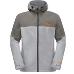 Kurtka męska Jack Wolfskin Weiltal 2l Jkt M Moonwalk przeciwdeszczowa wiatroszczelna szara (1115891_6315)