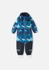 Kombinezon zimowy dziecięcy Reima Reimatec winter overall. Kurikka Cool blue  Age 2 Kids Unisex wodoodporny niebieski (5100131B-6391)