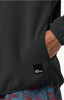 Wyprzedaż - Bluza polarowa damska/męska Jack Wolfskin Bockenheim Fleece czarna (1711091_6502)
