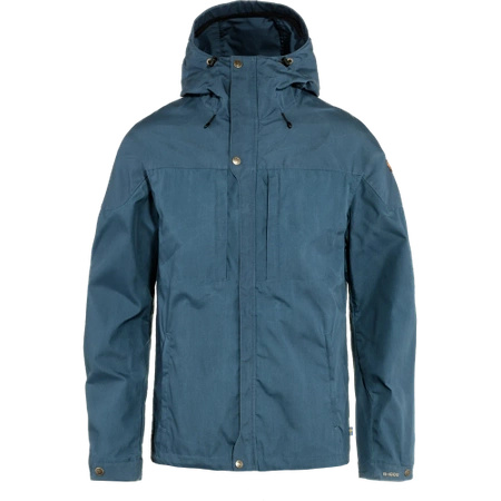 Kurtka trekkingowa męska Fjällräven Skogsö Jacket turystyczna outdoorowa niebieska (F81698-534)