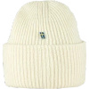 Czapka beanie zimowa damska/męska Fjällräven 1960 Logo Hat Chalk White wełniana beżowa (F78142-113)