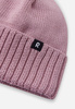 Czapka zimowa dziecięca Reima Beanie Kalotti Grey Pink Junior z certyfikowanej wełny różowa (5300232A-4500)