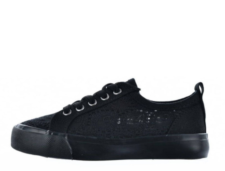 Buty Big Star Trampki dziecięce czarne  (JJ374011)