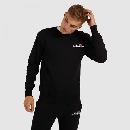 Bluza sportowa męska Ellesse Ellesse Fierro Sweatshirt Black bawełniana czarna (SHS08784-011)