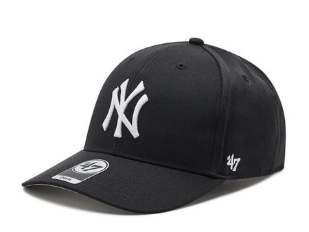  Bejsbolówka damska/męska 47 Brand MLB New York Yankees czapka z daszkiem czarna (B-RAC17CTP-BK)