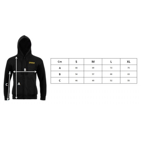 Bluza rozpinana z kapturem Masters M 04473-01M  (04473-01M)