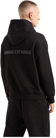 Bluza z kapturem męska Armani Exchange czarna (6DZMLJ-ZJ4XZ-1200)