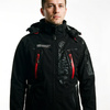 Kurtka męska czarna Softshell Geographical Norway Techno (WU6068-GN-BLACK)