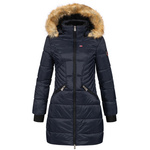 PARKA damska Geographical Norway ABEILLE NAVY DISTRI LADY 2601 DBC NAVY (WY4593F/GN-MARINE)