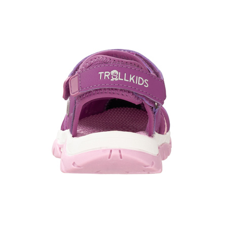 Sandały sportowe dziecięce dla chłopca/dziewczynki Trollkids Kids Stavanger Sandal XT mallow pink/wild rose (659-242)