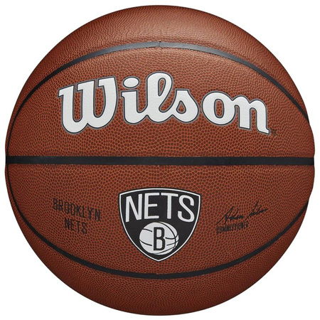 Piłka do koszykówki Wilson Team Alliance Brooklyn Nets Ball (WTB3100XBBRO)