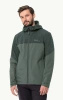 Kurtka męska Jack Wolfskin Weiltal 2l Jkt M Hedge Green przeciwdeszczowa wiatroszczelna zielona (1115891_4311)