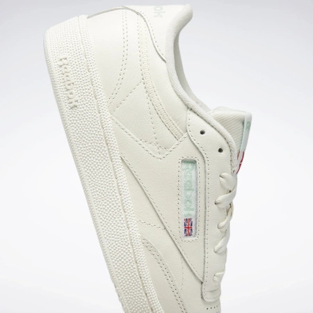 Wyprzedaż - Buty sportowe damskie Reebok Club C 85 Vintage stylowe sneakersy białe (100025378)