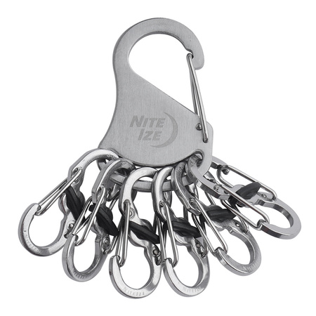 Nite Ize - S-Biner KeyRack Locker - Stalowy (KLK-11-R3)