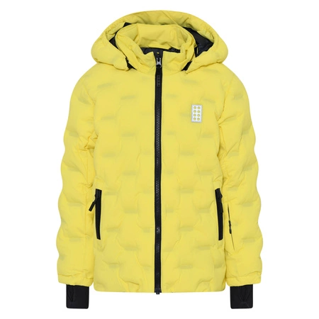 Wyprzedaż - Kurtka zimowa puchowa dziecięca Lego Wear Kid's Jipe 706 Jacket wiatroszczelna żółta (22879-224)