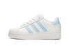 Buty sportowe damskie adidas Superstar XLG W Cloud White Clear Sky na co dzień biało-niebieskie (IF3003)