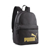 Plecak młodzieżowy PUMA PHASE BACKPACK PUMA BLACK-GO jednokomorowy z regulowanymi szelkami czarny 079943-03 (07994303)