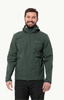 Kurtka outdoorowa męska z kapturem Jack Wolfskin Bornberg Hoody M przejściowa zielona (1307471_4161)