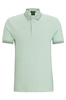 Koszulka Polo męska BOSS Paule 1 Open Green slim fit zielona (50512892-388)