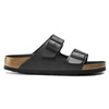 Klapki damskie/męskie Birkenstock Arizona Birko-Flor Black regular szerokie (1019098)