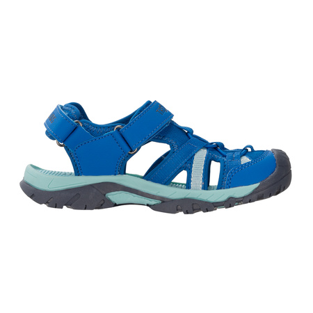 Sandały sportowe dziecięce dla chłopca/dziewczynki Trollkids Kids Stavanger Sandal XT cobalt blue/dusky turquoise/dark navy (659-199)