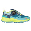 Buty Trollkids Trollfjord Hiker Low XT Waterproof niebieski portowy/wiosenny liść/mgła akwamarynowa