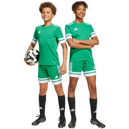 Spodenki dla dzieci adidas Squadra 25 zielone (JN7484)