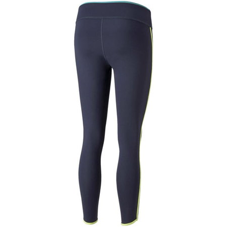 Legginsy sportowe damskie Puma Modern Sports High Waist 7/8 treningowe granatowe (847108-43)