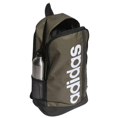 Plecak sportowy damski/męski adidas Essentials Linear Backpack szkolny treningowy beżowy (HR5344)