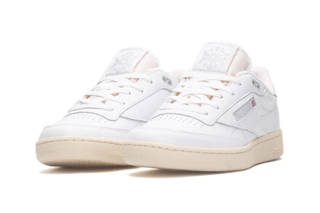 Buty sportowe damskie/męskie Reebok Club C 85 Vintage Cloud White Pure Grey 3 białe (100033001)