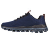 Wyprzedaż - Buty sportowe męskie Skechers Glide-Step Fasten Up sneakersy granatowe (232136-NVBK)